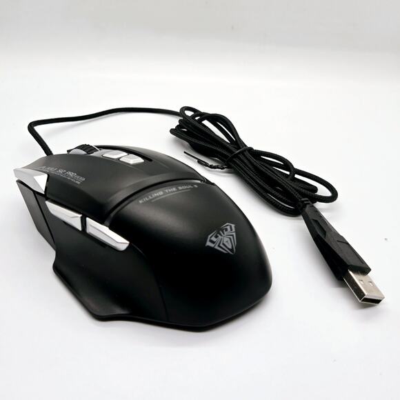 AULA MOUNTAIN S1Z PRO GAMING MOUSE – BLACK – NEW IN BOX – HIGH-PRECISION RGB - Picture 7 of 7
